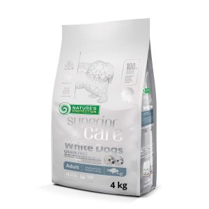 NPSC White Dogs Grain Free White Fish Adult Small and Mini Breeds 4 kg